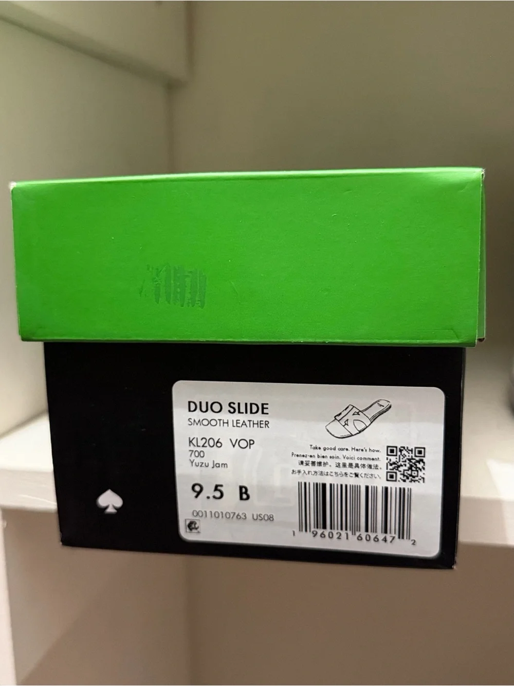 Kate Spade New York Duo Slide Sandals Yuzu Jam (Brand New, never worn)
